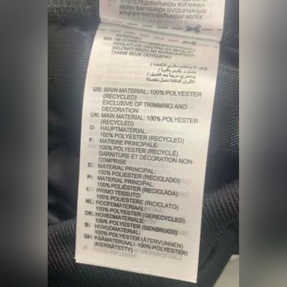 Adidas Essentials 3-Stripes Slim Tapered Cuffed Pants Size S New MSRP $50 - Picture 5 of 7